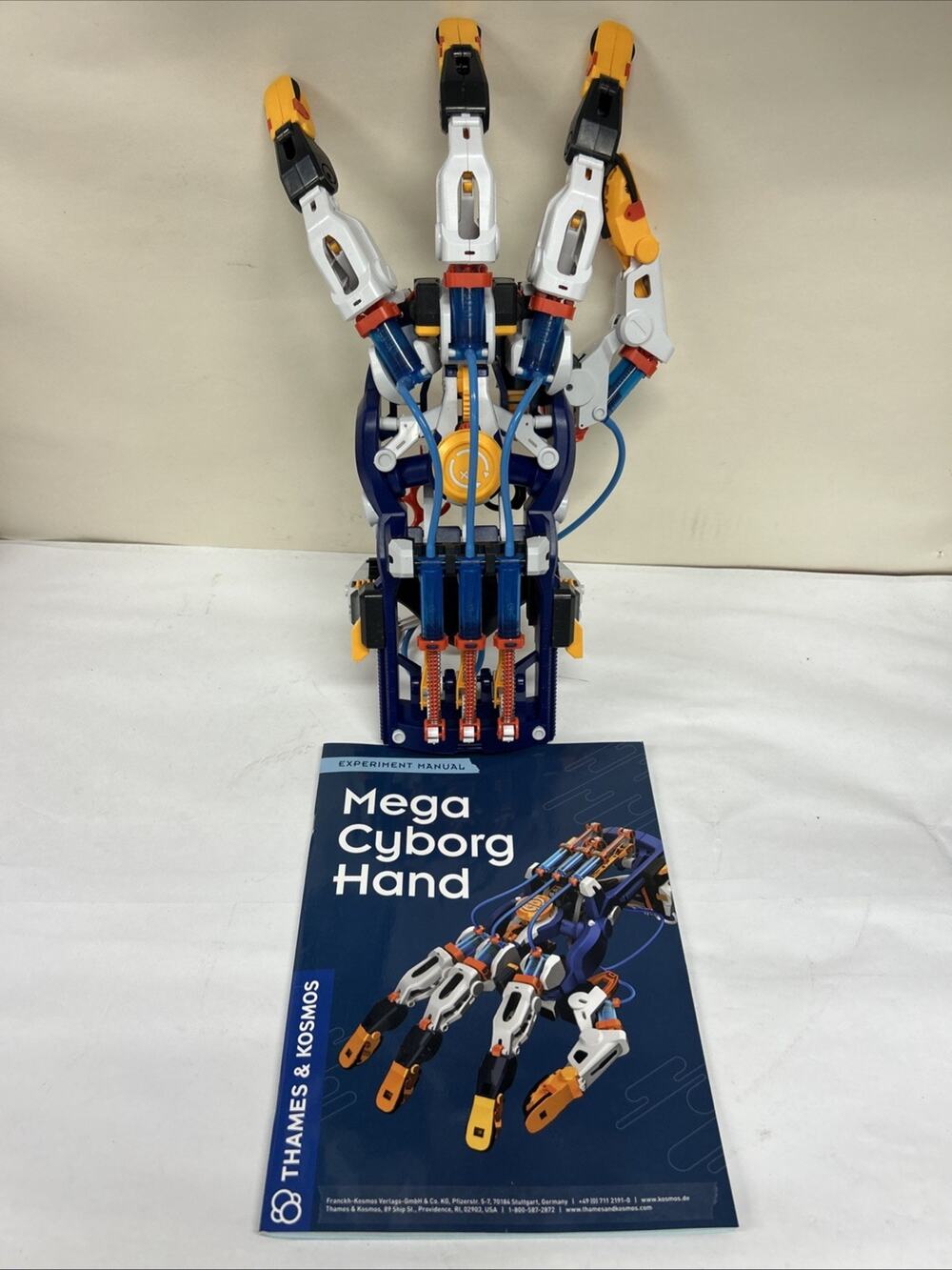 Thames & Kosmos Mega Cyborg Hand Science Kit, Children Ages 7+ ASSEMBLED
